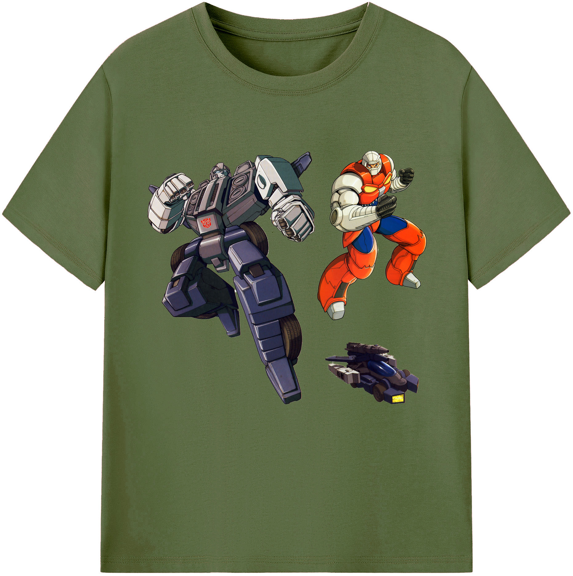 （画像用）  綿100％半袖Tシャツ（フロントプリント）